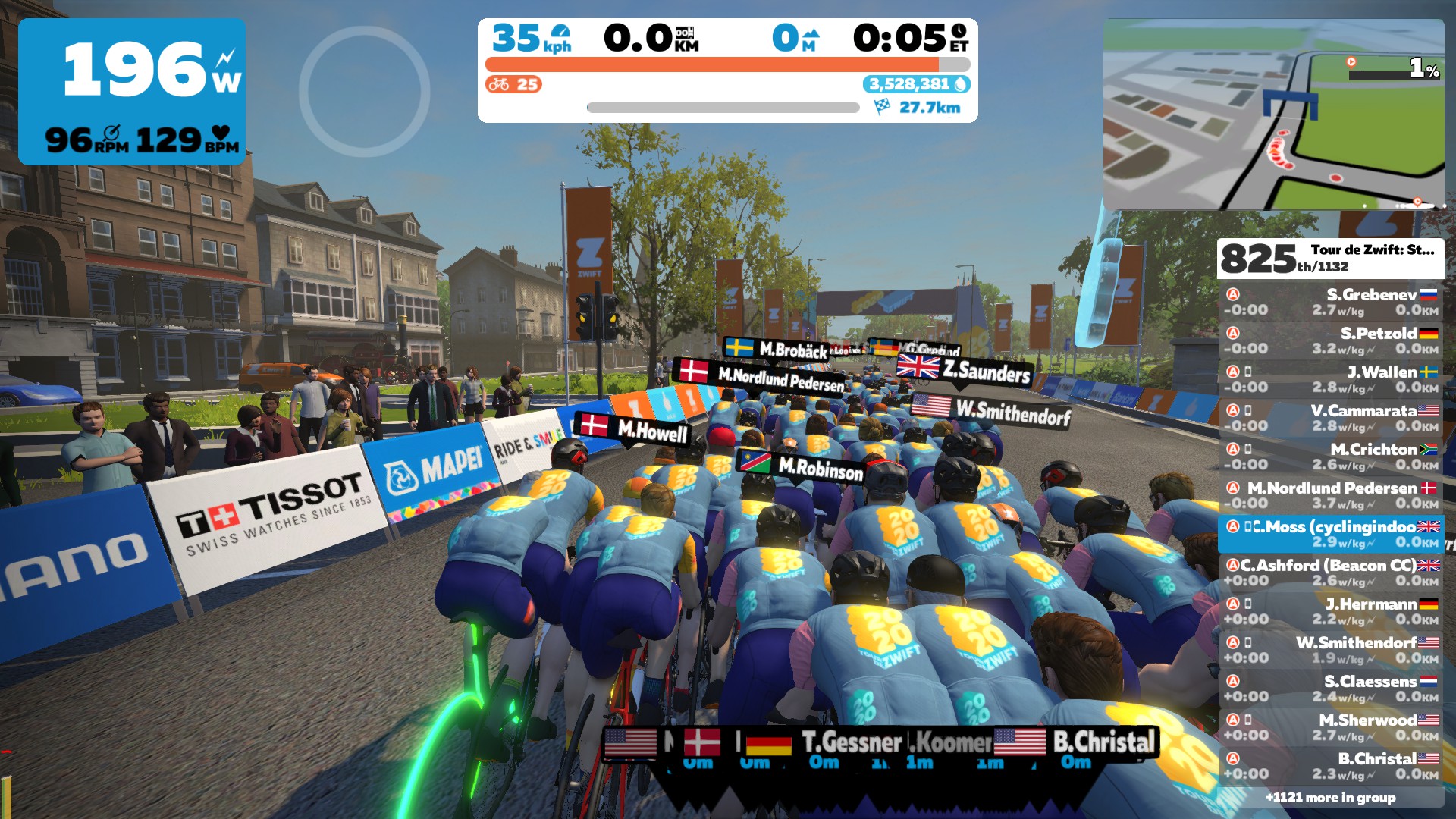 Tour De Zwift: Stage 7 - Long Distance | Cycling Indoors