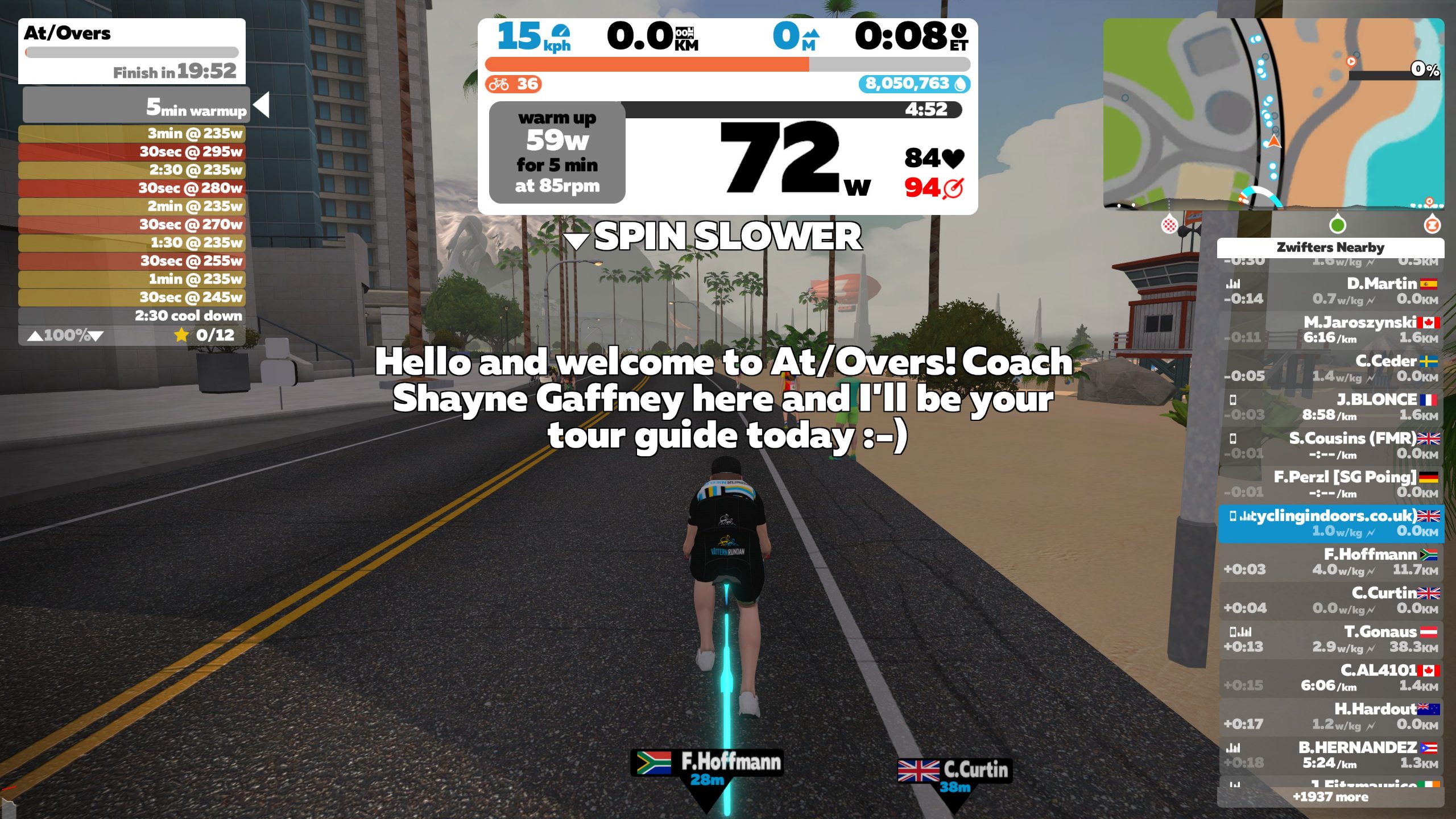 Zwift Workout Of The Week: AT/OVERS | Cycling Indoors